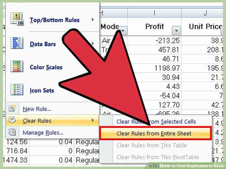 изображение под названием найти дубликаты в Excel шаг 12